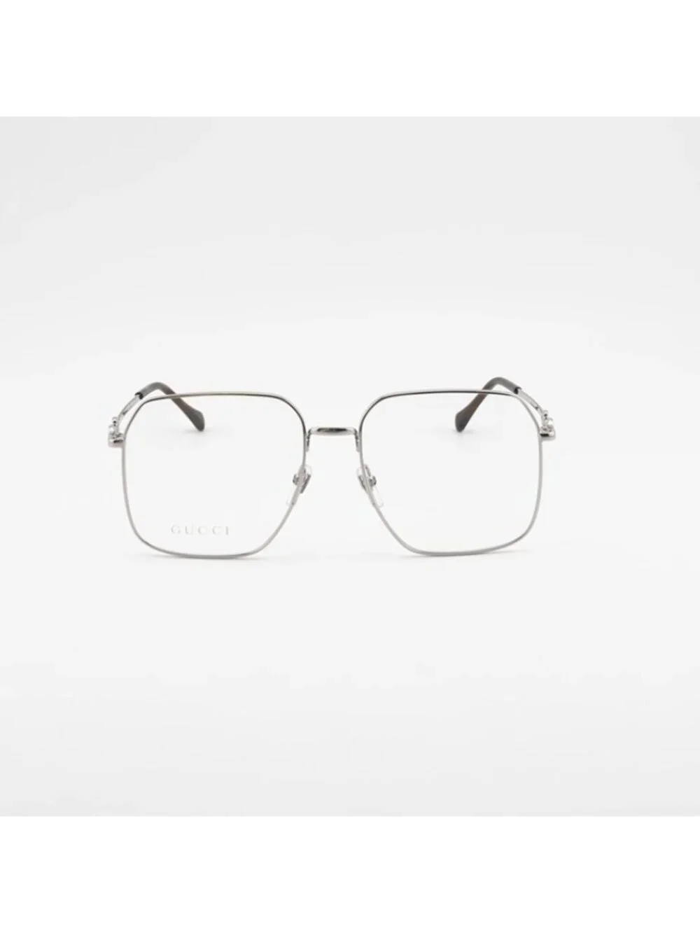 Gucci GG0952O 003 Eyeglasses Gold/Silver 57mm Square Frame